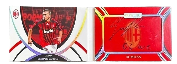 Gennaro Gattuso livret auto /36 DAKA Incroyable 2025 Légende de l'AC Milan