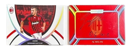 Gennaro Gattuso livret auto /36 DAKA Incroyable 2025 Légende de l'AC Milan