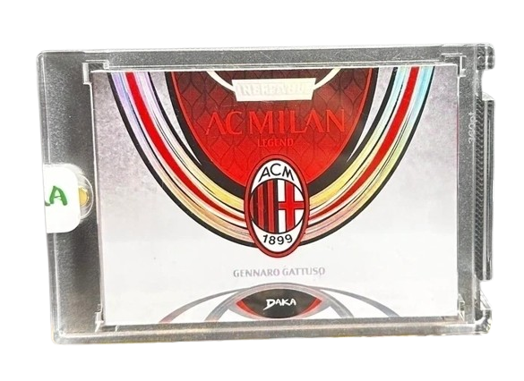 Gennaro Gattuso livret auto /36 DAKA Incroyable 2025 Légende de l'AC Milan