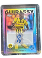 Serhou Guirassy 2024-25 Topps Chrome UEFA Club Competitions Base Autograph Refractor CA-GY Borussia Dortmund Forward