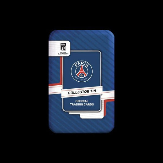 TOPPS PSG PARIS SAINT-GERMAIN COLLECTOR TIN BOX