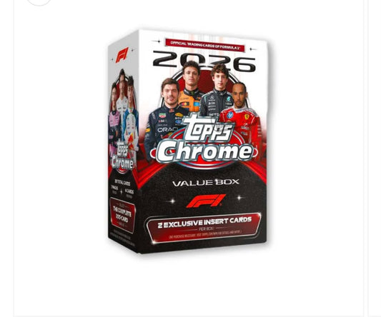 2026 Topps Chrome Formula 1 Value Box