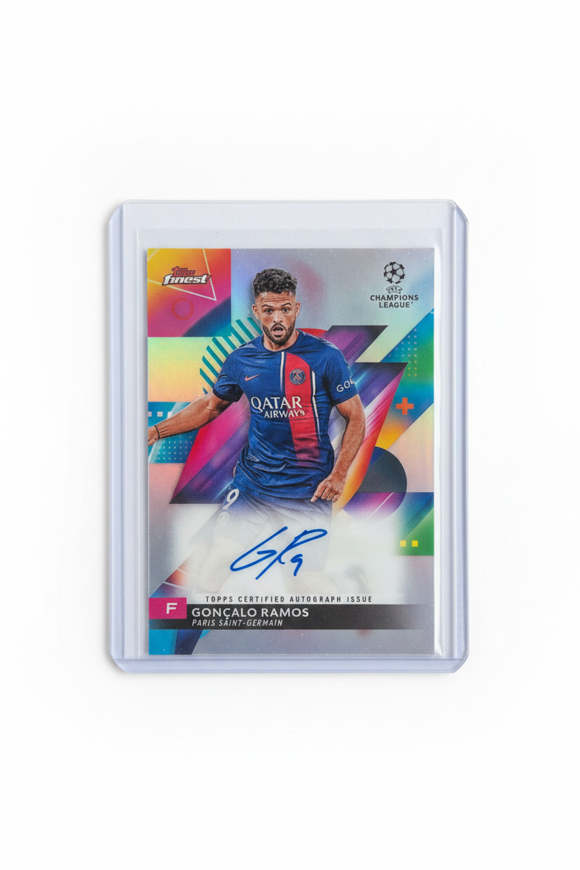 Goncalo Ramos Auto Topps Finest UCL 2023/24