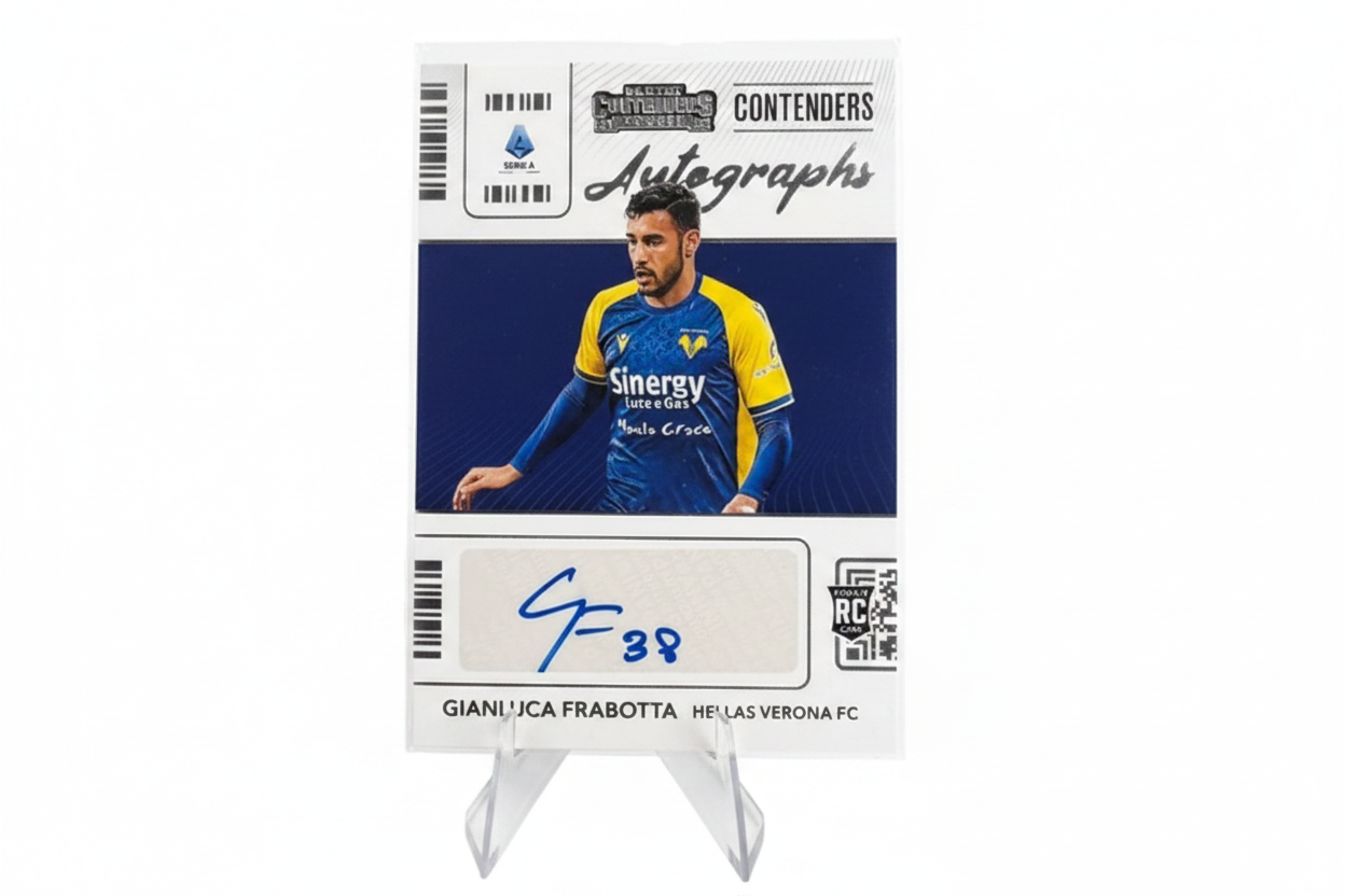 Gianluca Frabotta Panini Contenders Serie A 2021-22 RC Auto /389 - Fronte