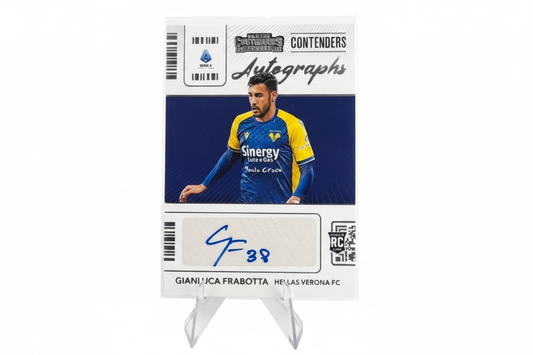 Gianluca Frabotta Panini Contenders Serie A 2021-22 RC Auto /389 - Fronte