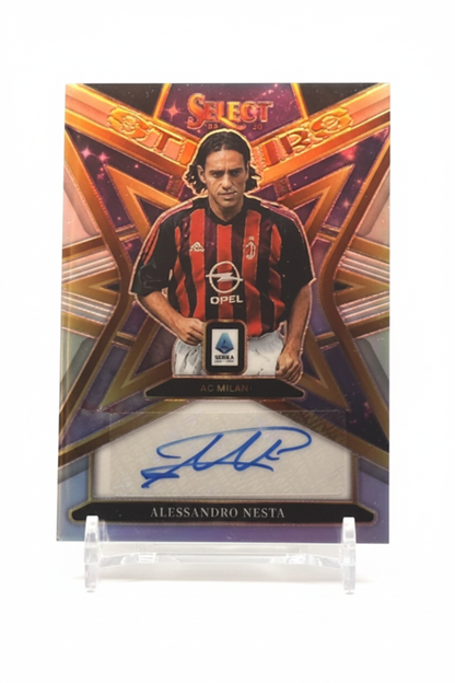 Alessandro Nesta Auto Select Stars Signatures Panini fronte