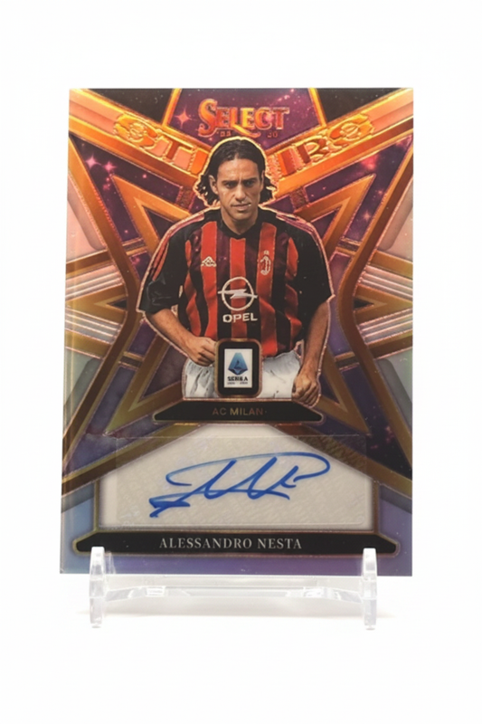 Alessandro Nesta Auto Select Stars Signatures Panini fronte