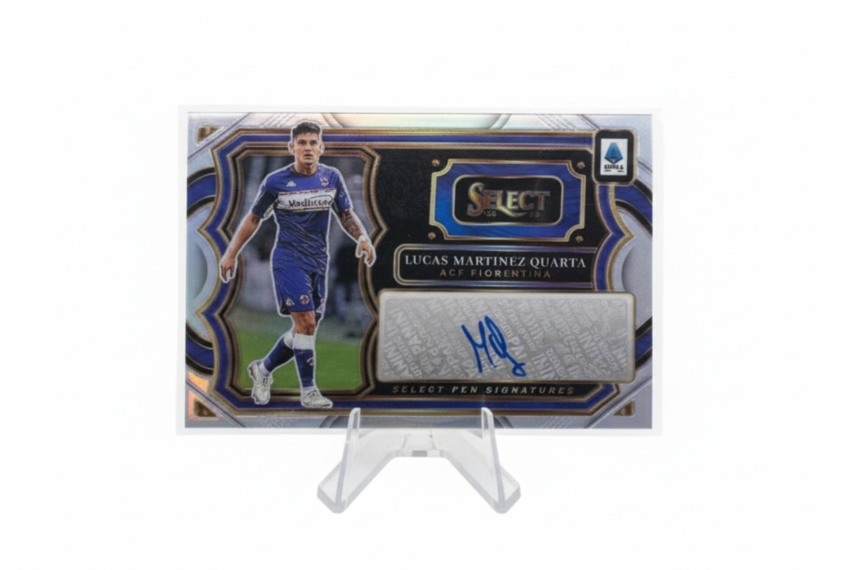 Lucas Martinez Quarta 2023-24 Panini Select Serie A Select Few Signatures Auto SF-LMQ Fiorentina - Fronte
