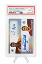 Cafu Totti Dual Auto /99 PSA 10 Topps Chrome fronte