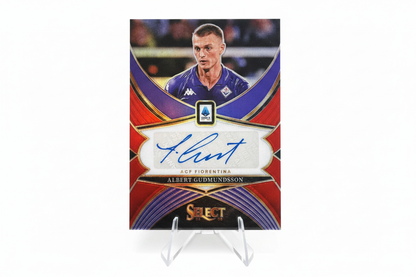 Albert Gudmundsson 2024-25 Panini Select Serie A Signatures Auto Fiorentina - Fronte
