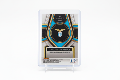 Karl-Heinz Riedle Panini Select Serie A 2022-23 Signatures Prizm - Retro carta