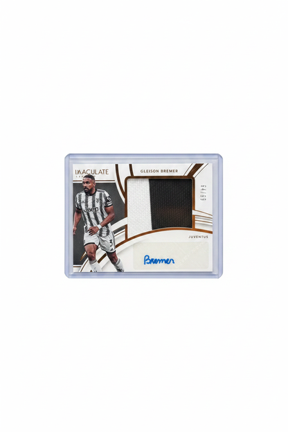 Gleison Bremer 94/99 Auto Jersey Panini Immaculate 22/23 - Fronte