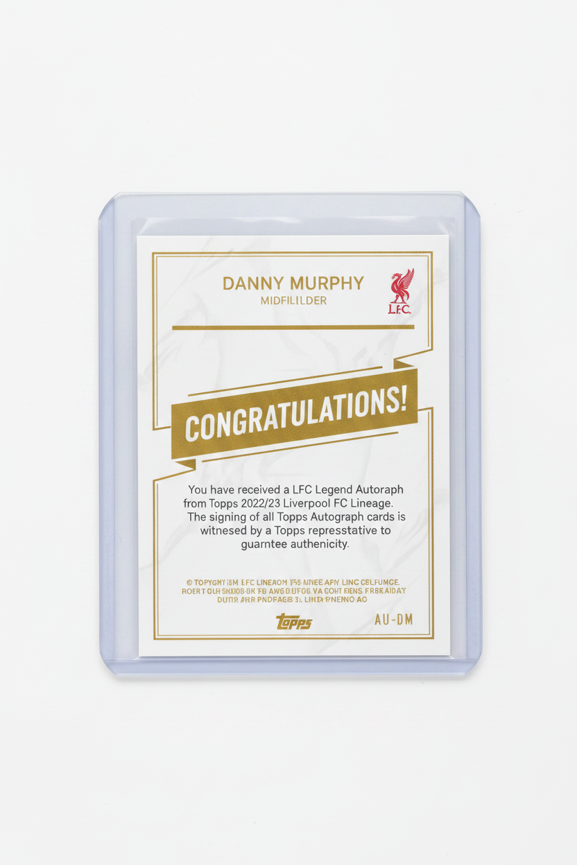 Danny Murphy LFC Legends Auto Topps Lineage 22/23 - Retro