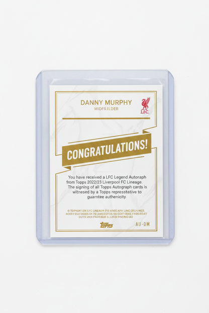 Danny Murphy LFC Legends Auto Topps Lineage 22/23 - Retro