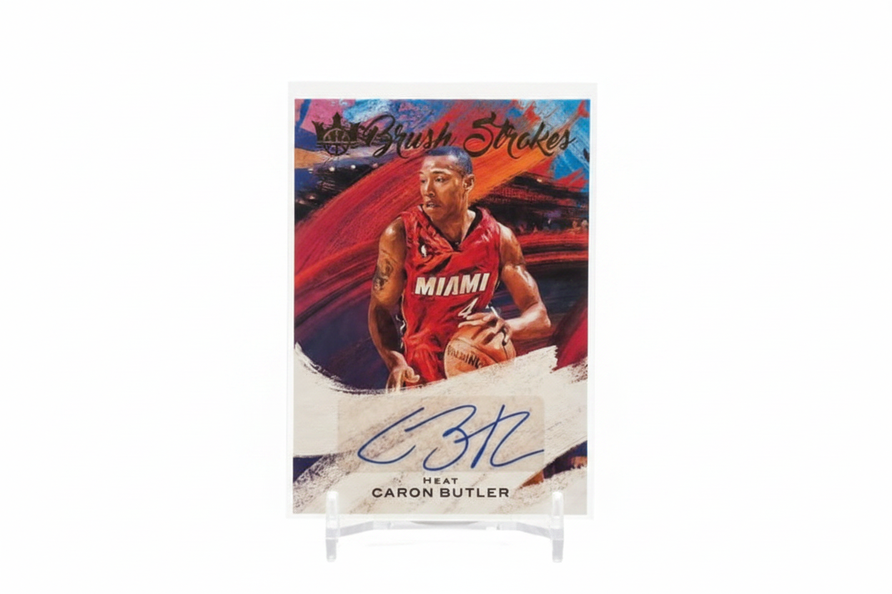 Caron Butler 2019-20 Panini Court Kings Brush Strokes Auto /99 - Fronte