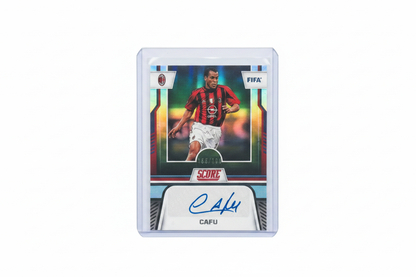 Cafu Panini Score FIFA Soccer 2023-24 Auto 155/199 AC Milan - Fronte autografo