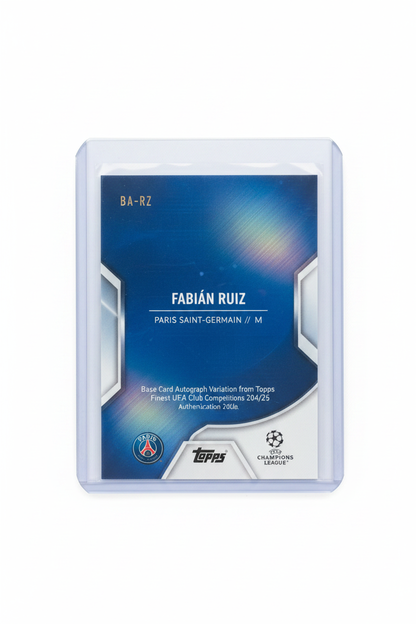 Fabian Ruiz 111/125 Auto Topps Finest UCC 24/25 - Retro