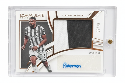 Gleison Bremer Panini Immaculate Collection 2022-23 RPA Patch Auto 59/99 Juventus - Fronte