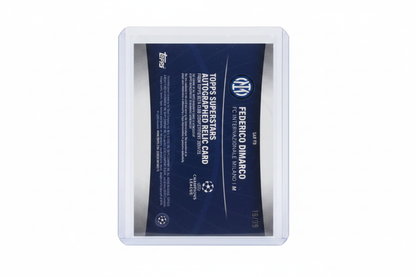 Federico Dimarco 2024-25 Topps Superstars UEFA Club Competitions Autographed Relic SAR-FD 19/99 Inter - Retro