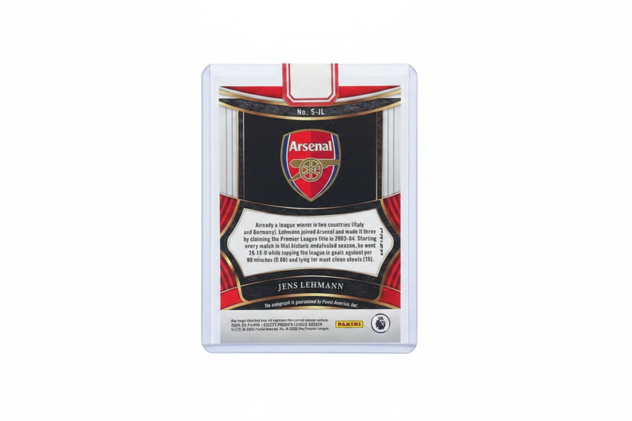 Jens Lehmann Panini Select Premier League 2024-25 - Retro carta
