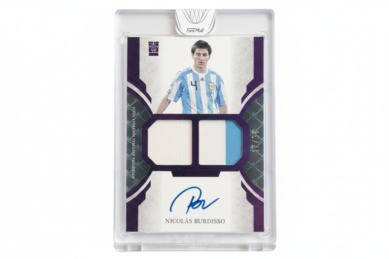 Nicolás Burdisso 2022 FansMall Argentina RPA Dual Patch Auto DPA-NBU 17/36 - Fronte