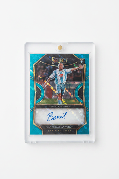 Juan Sebastian Veron Peacock Auto Panini Select Serie A 22/23 - Fronte