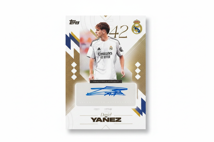 Daniel Yañez 2025-26 Topps Los Blancos Real Madrid CF Autograph LB-DY - Fronte