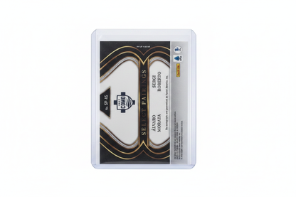 Álvaro Morata Sergi Roberto 2024-25 Panini Select Serie A Select Pairings Dual Auto SP-AS Como 1907 - Retro
