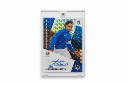 Alessandro Nesta Panini Mosaic UEFA Euro 2020 - Fronte autografo