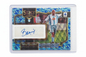 Juan Sebastián Verón Panini Select Serie A 2022-23 Peacock Prizm SSP - Fronte autografo