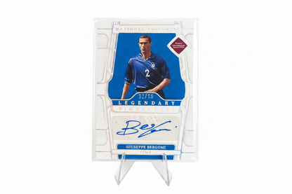 Giuseppe Bergomi 2022 Panini National Treasures Legendary Signatures Auto /99 - Fronte
