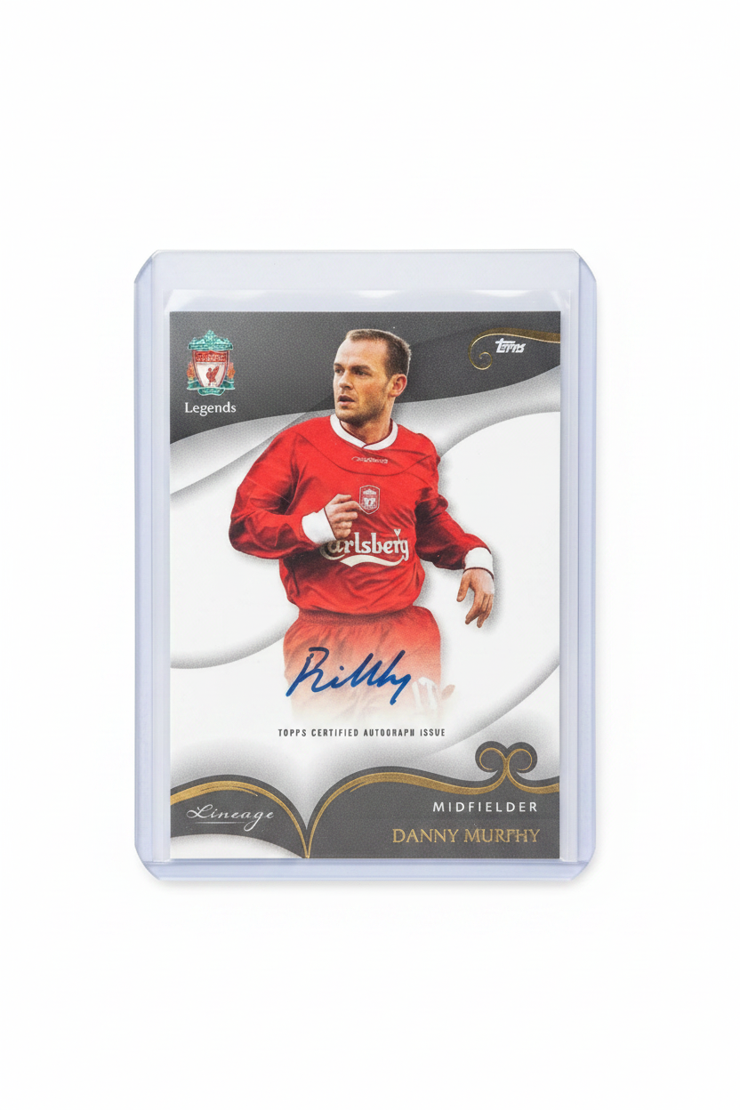 Danny Murphy LFC Legends Auto Topps Lineage 22/23 - Fronte