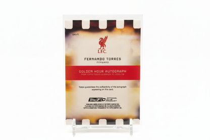 Fernando Torres 2025-26 Topps Focus Liverpool FC Golden Hour Autograph GH-FT - Retro