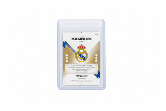 Manolo Sanchís 2025-26 Topps FC Los Blancos Real Madrid CF Los Blancos Autograph LB-MS - Retro