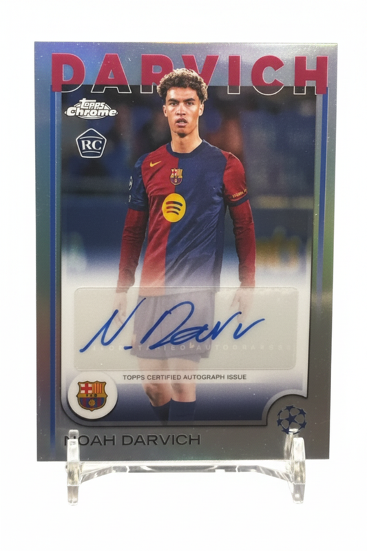 Noah Darvich RC Auto Base Topps Chrome UCC fronte