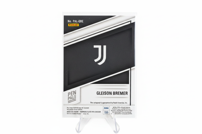 Gleison Bremer 2022-23 Panini Donruss Elite FIFA Pen Pals Auto /199 PAL-GBE Juventus - Retro
