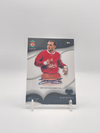 Danny Murphy Topps Liverpool Lineage Legends Auto, fronte