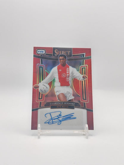 Clarence Seedorf Ajax Panini Select FIFA Auto, fronte