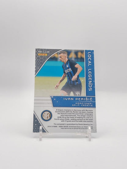 Ivan Perišić Inter Panini Treble Local Legends Auto 038/199, retro