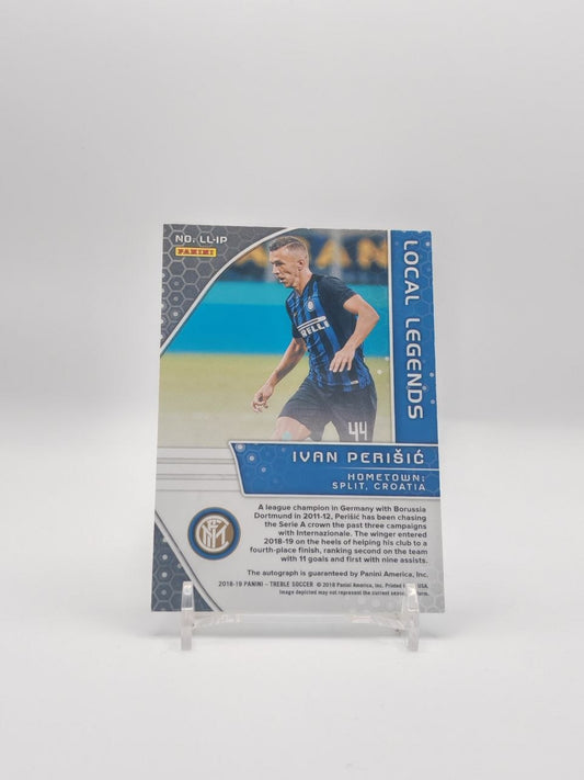 Ivan Perišić Inter Panini Treble Local Legends Auto 038/199, retro