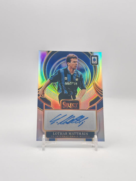 Lothar Matthäus Inter Panini Select Serie A Auto, fronte