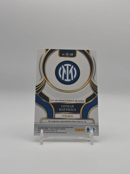 Lothar Matthäus Inter Panini Select Serie A Auto, retro
