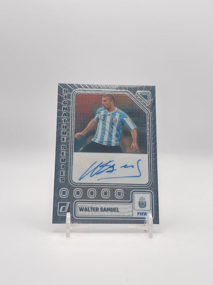 Walter Samuel Panini Donruss Signature Series Auto, fronte