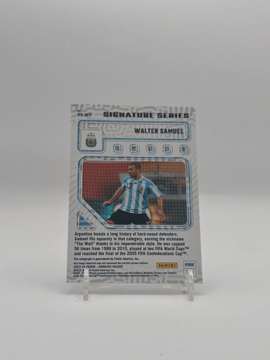 Walter Samuel Panini Donruss Signature Series Auto, retro