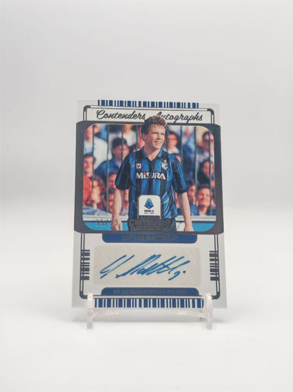 Lothar Matthäus Panini Chronicles Contenders Auto 95/99, fronte