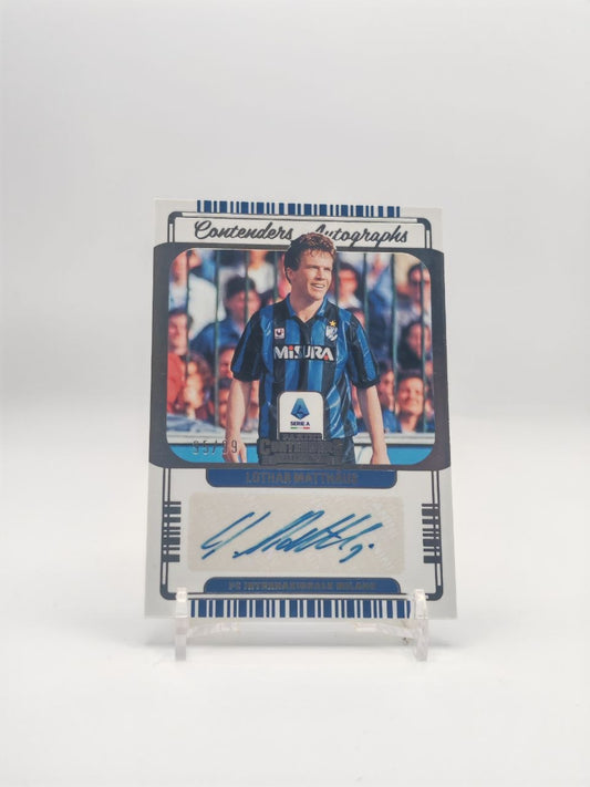 Lothar Matthäus Panini Chronicles Contenders Auto 95/99, fronte