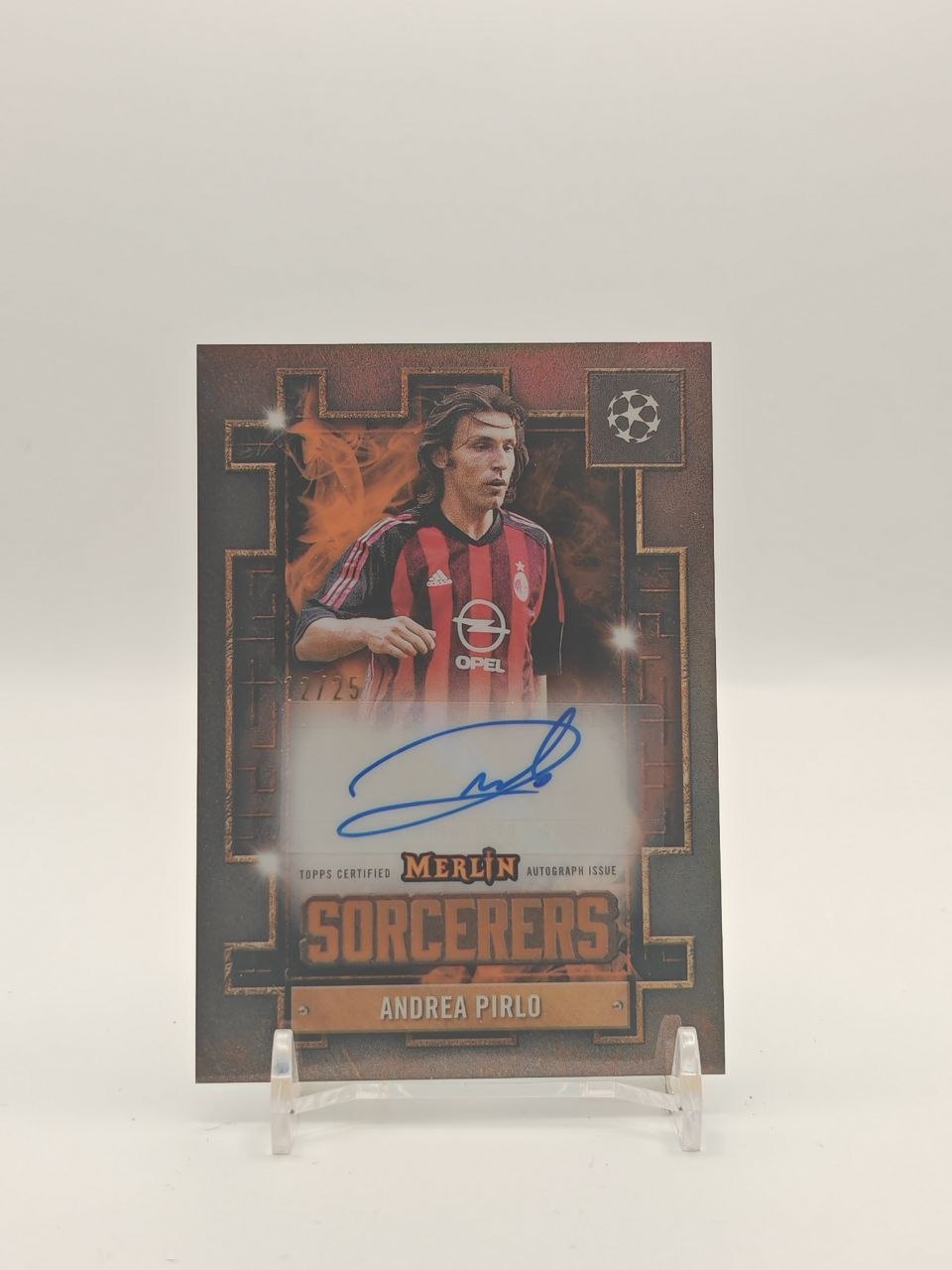 Andrea Pirlo Sorcerers Auto 12/25 fronte