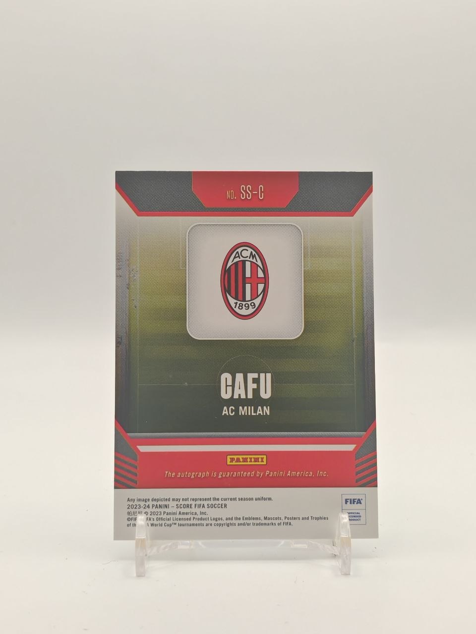 Cafu Panini Score Auto retro