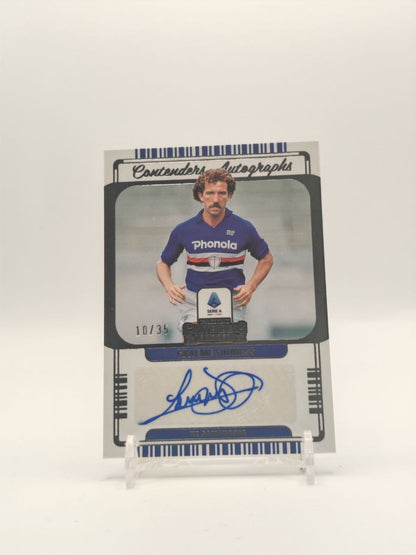 2022-23 PANINI CHRONICLES CONTENDERS SERIE A GRAEME SOUNESS SAMPDORIA AUTO 10/35
