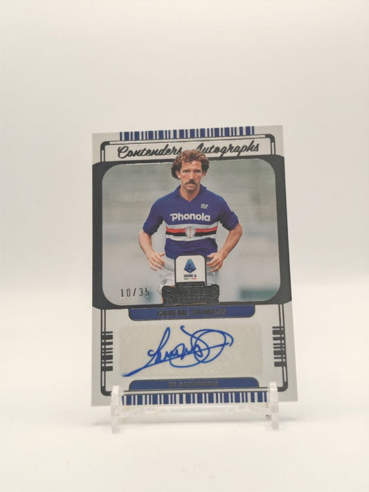 2022-23 PANINI CHRONICLES CONTENDERS SERIE A GRAEME SOUNESS SAMPDORIA AUTO 10/35